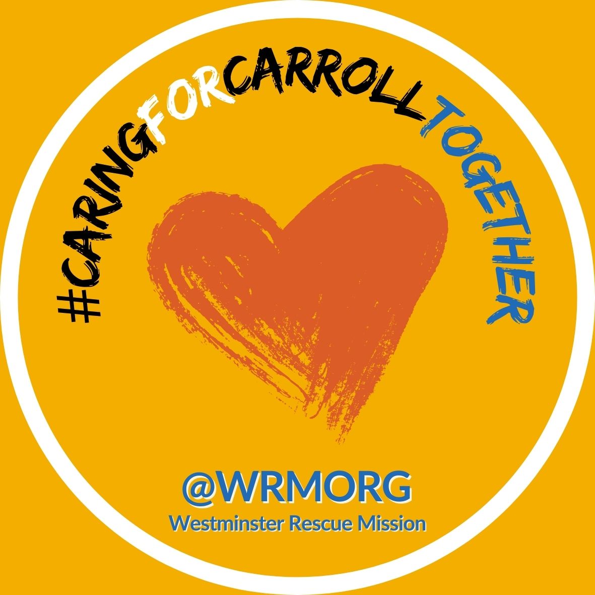 CaringForCarrollTogether - Orange heart CaringForCarrollTogether - Orange heart